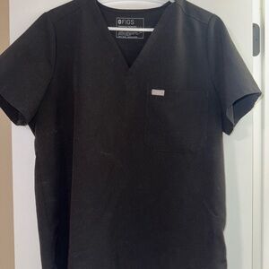 FIGS Catarina Top - Black